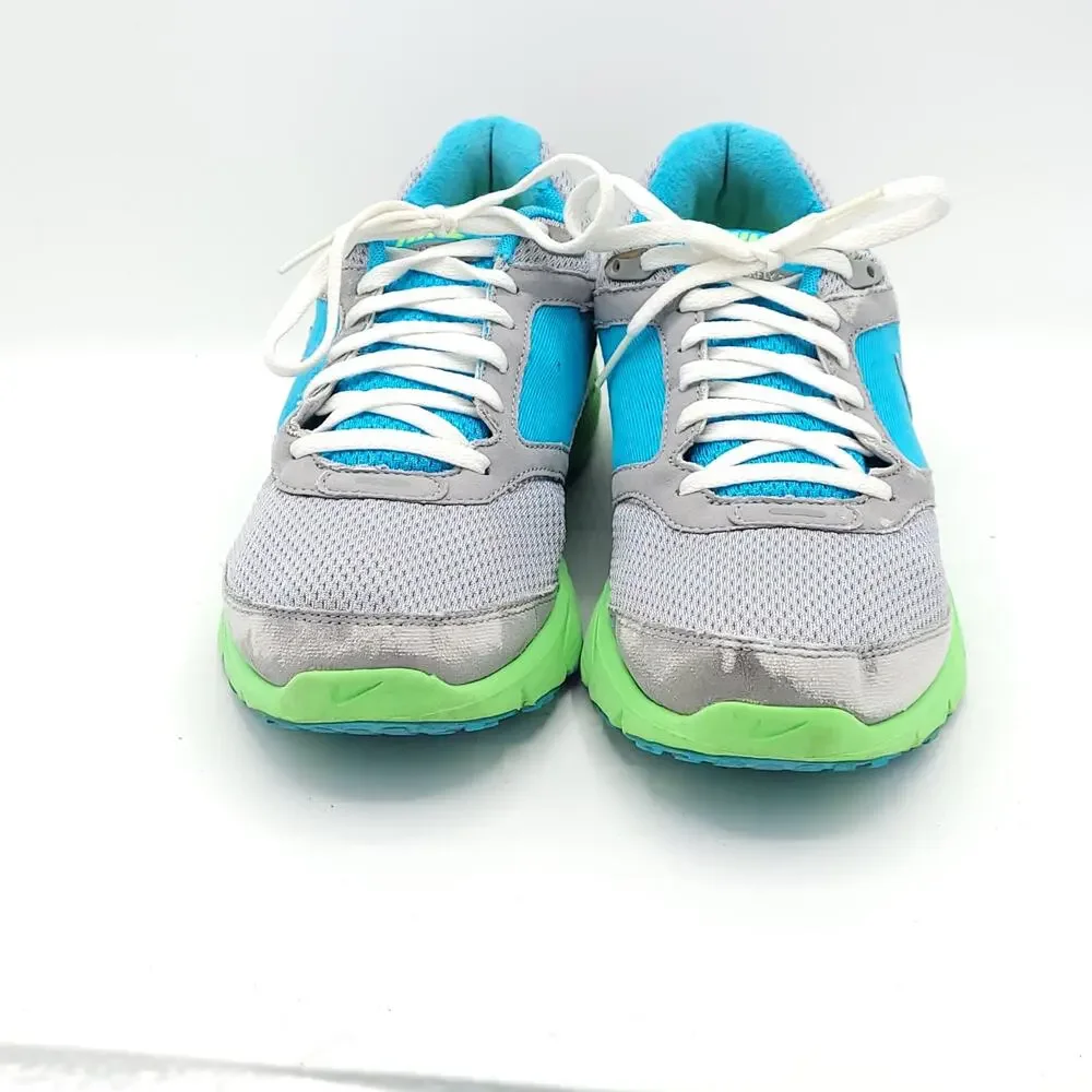 Nike Lunarfly 2 Blue Athletic Sneakers 429850-014 women's size 7.5